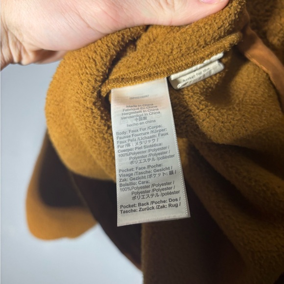 Madewell Resourced Fleece Quilted Pocket Popover Womens Size Small - Picture 5 of 6